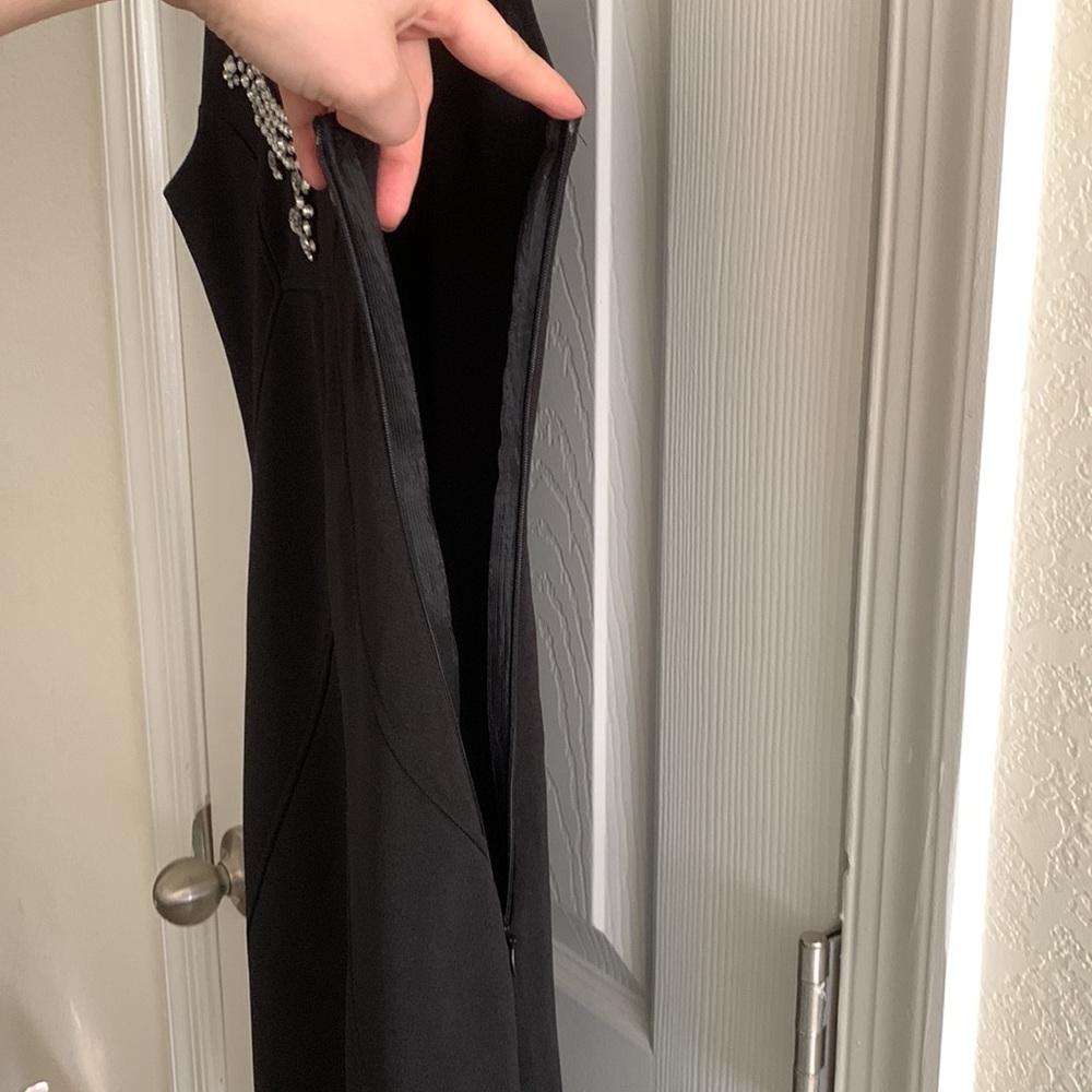 TUTU Mini black dress with silver collar studs. - Picture 7 of 10